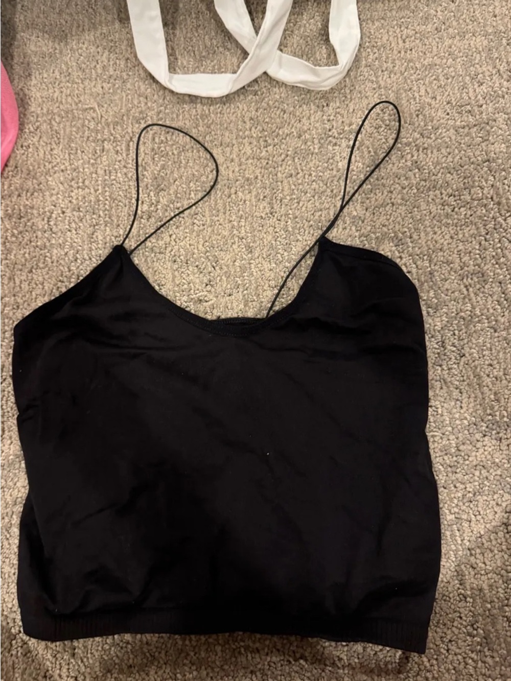Free people black cami tank
